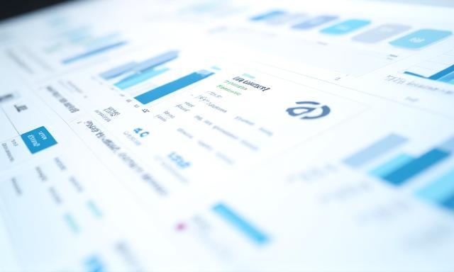 Dashboard con indicadores de automatización financiera