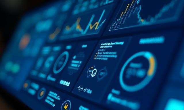 Pantalla de alertas y métricas en tiempo real para retail